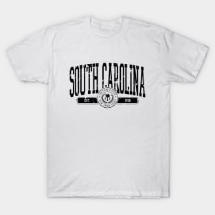 South Carolina Vintage Distressed Palmetto State T-Shirt